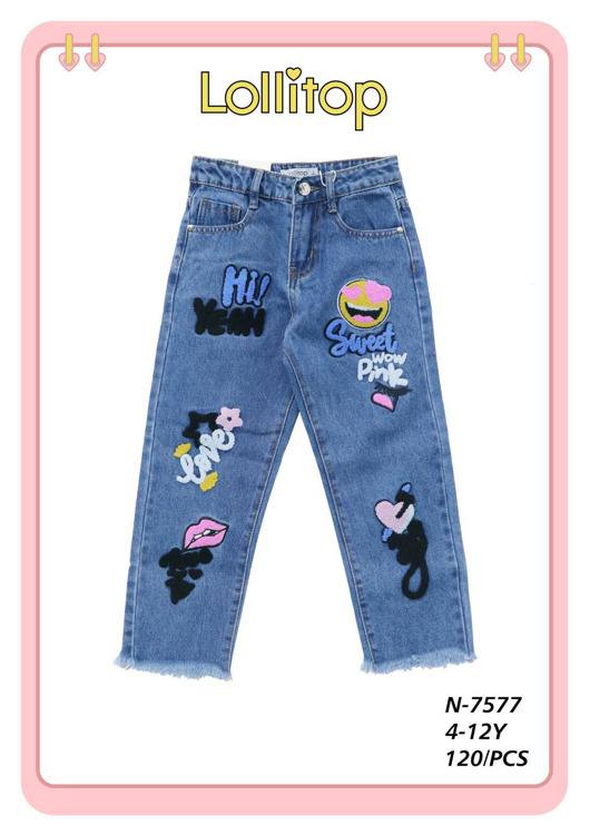 Immagine di Jeans bambina autunno Lollitop Art. N7577