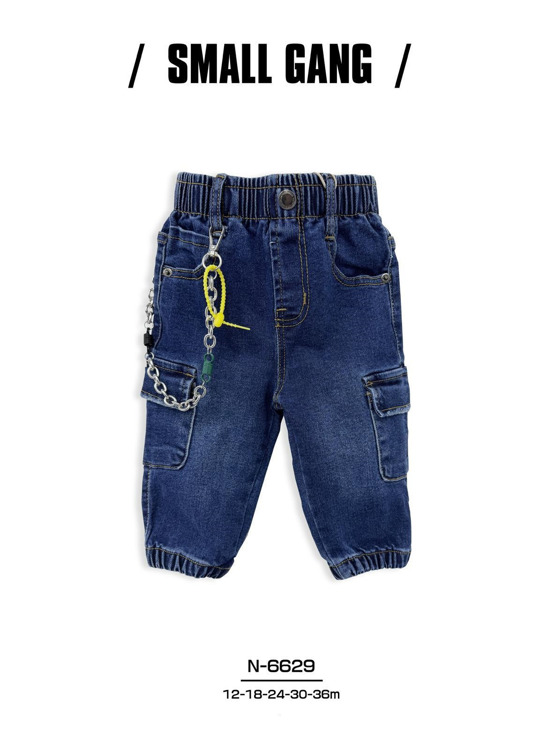 Immagine di Jeans neonato autunno Small Gang Art. N6629