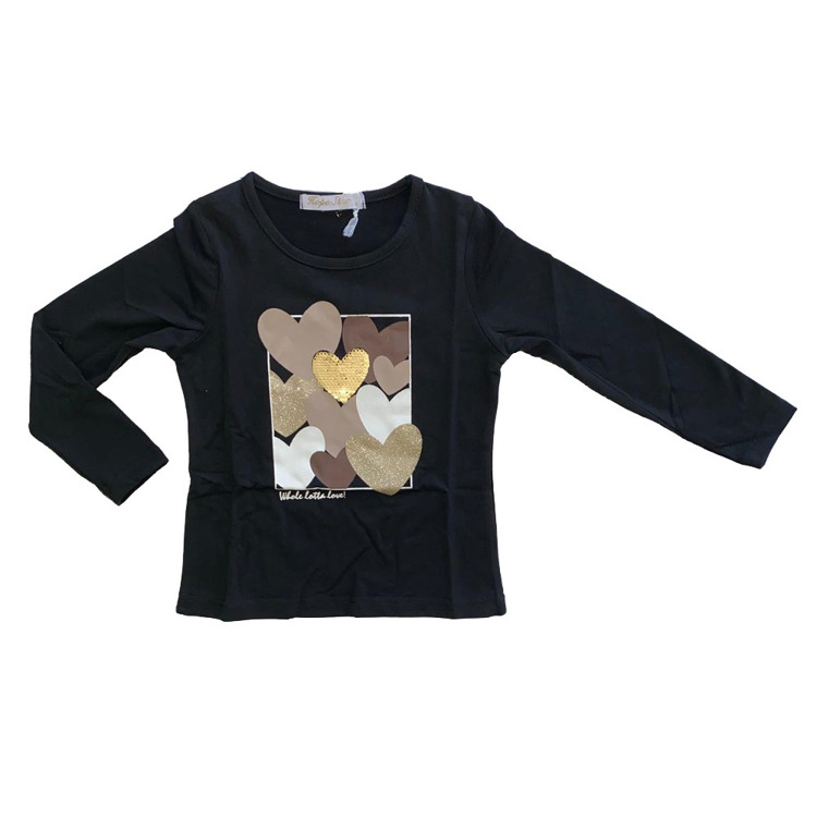 Immagine di T-shirt m/l bambina autunno Hope star Art. GF2101