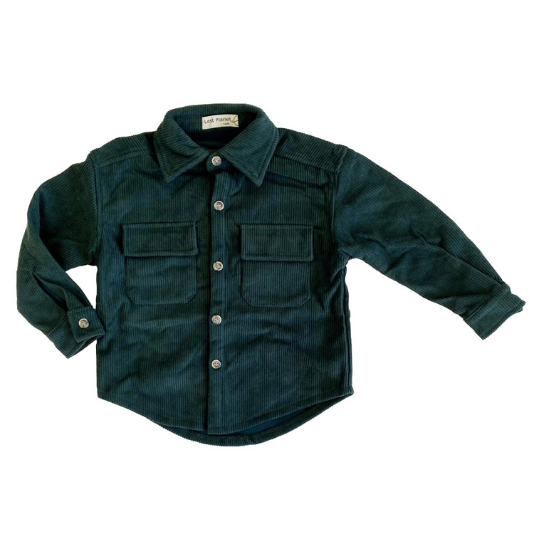 Immagine di Camicia velluto inverno bambino Last Planet Art. LBRO165