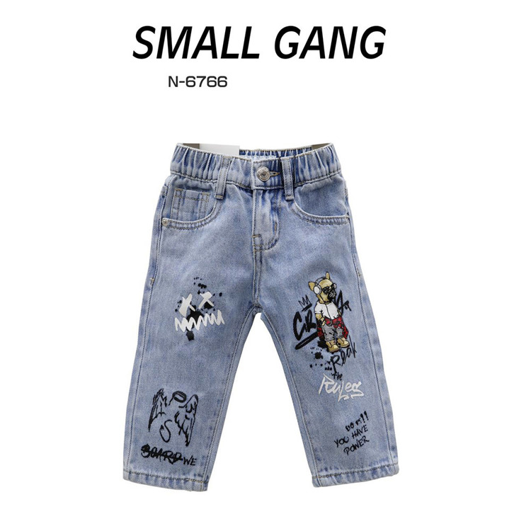 Immagine di Jeans neonato primavera Small Gang Art. N6766