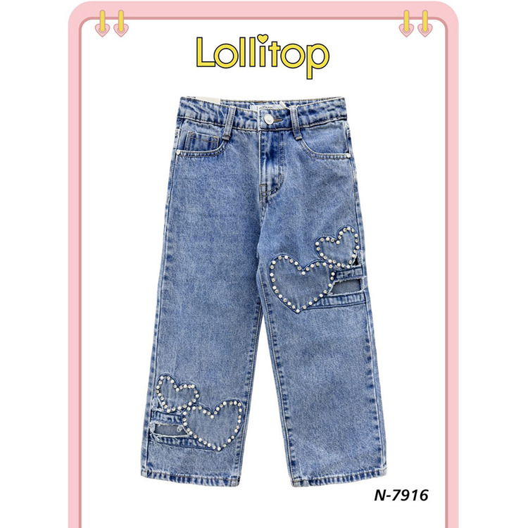 Immagine di Jeans bambina primavera Lollitop Art. N7916