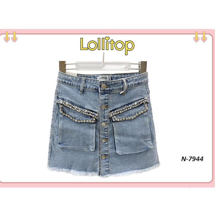 Immagine di Gonna jeans ragazza primavera Lollitop Art. N7944