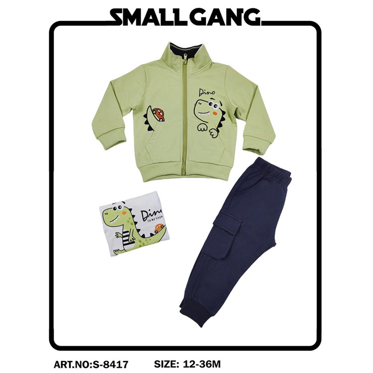 Immagine di Coordinato neonato primavera Small Gang Art. S8417