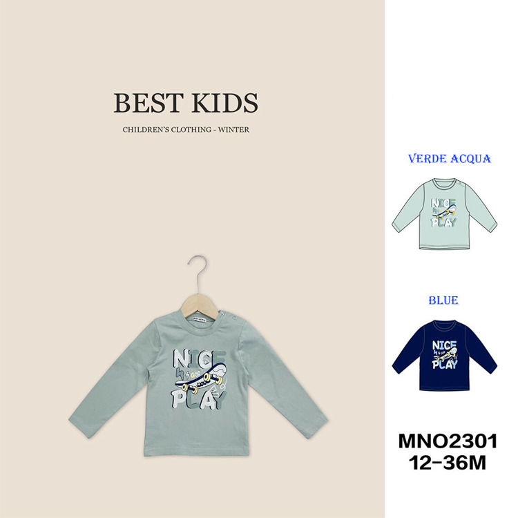 Immagine di Maglia neonato primavera Best kids Art. MNO2301