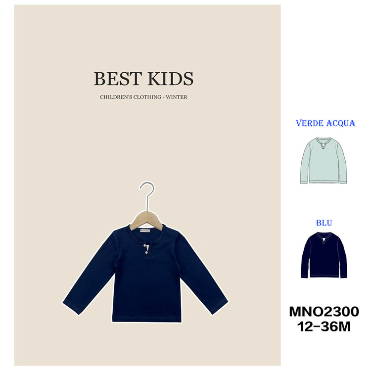 Immagine di Maglia neonato primavera Best kids Art. MNO2300