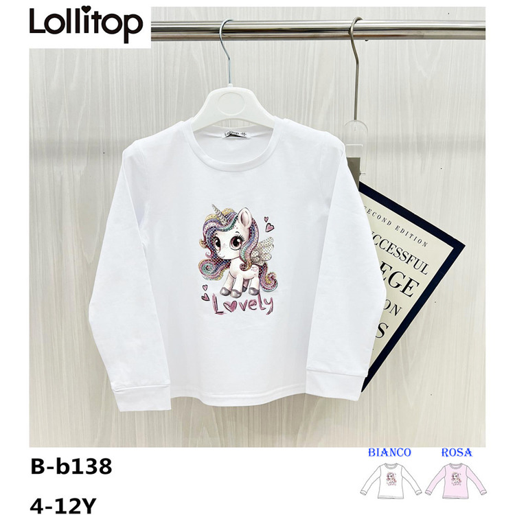 Immagine di T-shirt m/l bambina primavera Lollitop Art. BB138